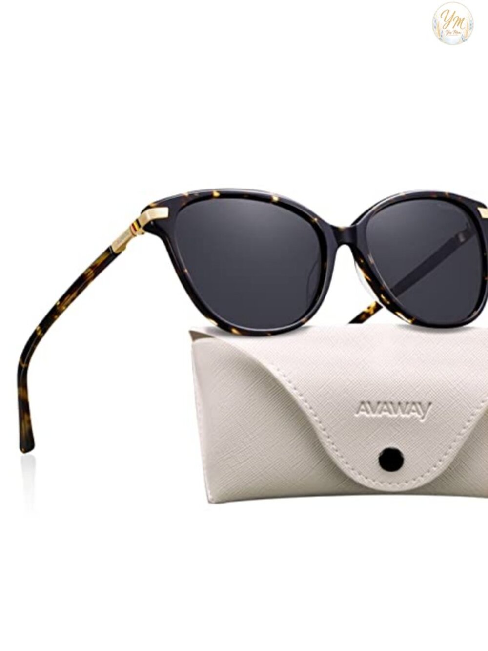 Cat Eye Polarized Sunglasses Women's UV Protection Acetate Frame